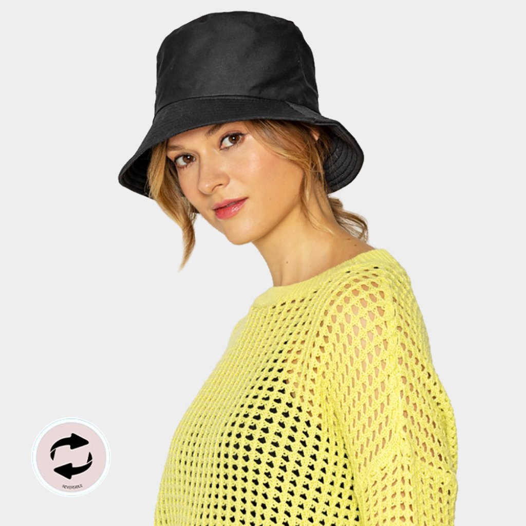 Solid Reversible Bucket Hat